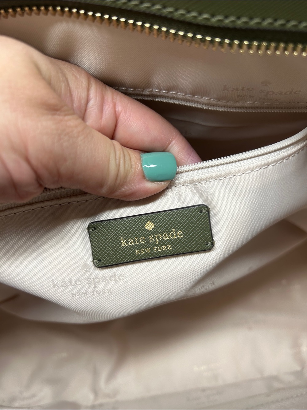 2811 Kate Spade New York Staci Large Tote in Enchanted Green 272582811 - Picture 6 of 14